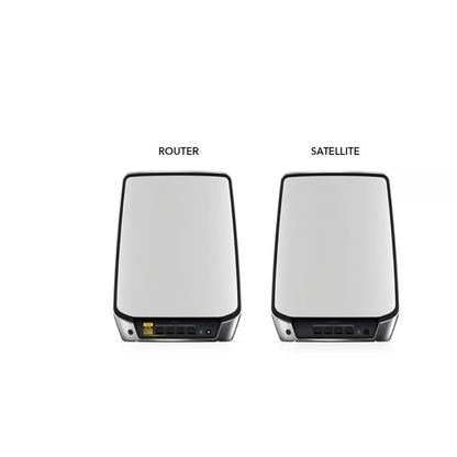 NETGEAR Orbi AX4200 Tri-Band Mesh WiFi 6 System with Router & 1 Satellite Extender, 4.2Gbps (RBK752)