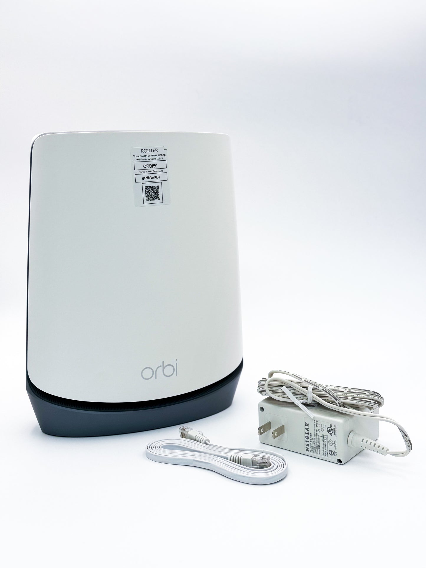 NETGEAR Orbi Whole Home Mesh WiFi AX4200 (NBR750) 5G Home Internet Router (Certified with AT&T and T-Mobile)
