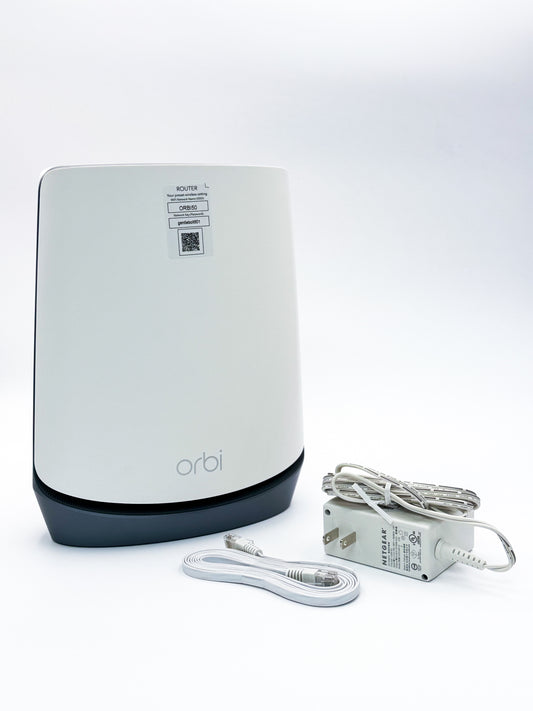 NETGEAR Orbi Whole Home Mesh WiFi AX4200 (NBR750) 5G Home Internet Router (Certified with AT&T and T-Mobile)