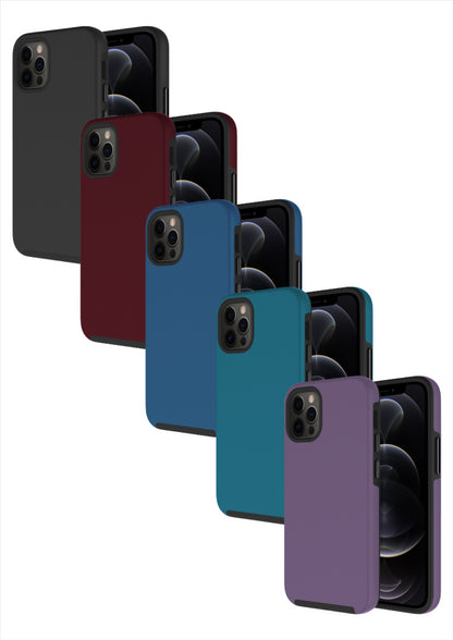 Axessorize PROTech Dual-Layered Anti-Shock Case with Military-Grade Durability for Apple iPhone 12/12 Pro