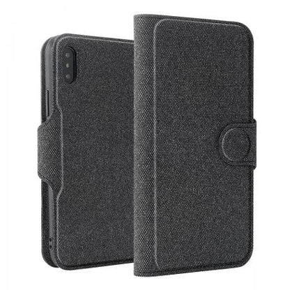 Axessorize LUXFolio Magnetic Fabric Folio Case for Apple iPhone X/XS