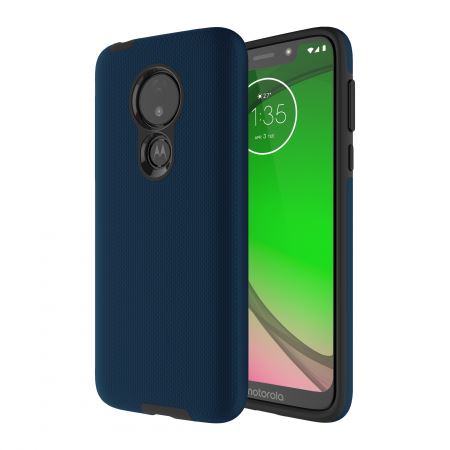 Axessorize PROTech Dual-Layered Anti-Shock Case with Military-Grade Durability for Motorola Moto G7 Power