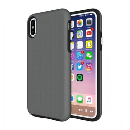 Axessorize PROTech Dual-Layered Anti-Shock Case with Military-Grade Durability for Apple iPhone X/XS