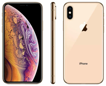 Apple iPhone XS 256GB Fully Unlocked Smartphone (Gray, Gold, Silver) - Excellent