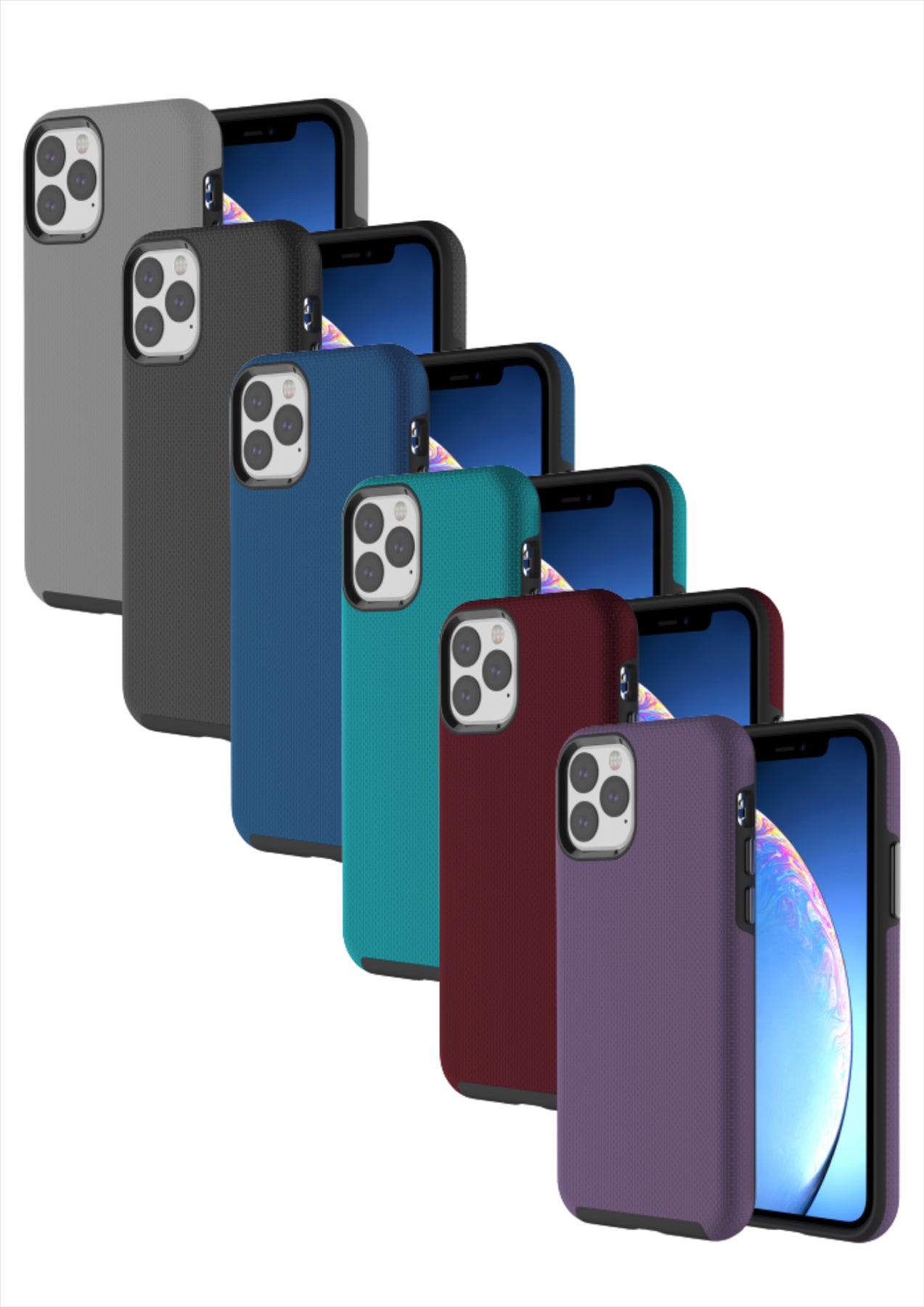 Axessorize PROTech Dual-Layered Anti-Shock Case with Military-Grade Durability for Apple iPhone 11 Pro Max