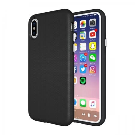 Axessorize PROTech Dual-Layered Anti-Shock Case with Military-Grade Durability for Apple iPhone X/XS