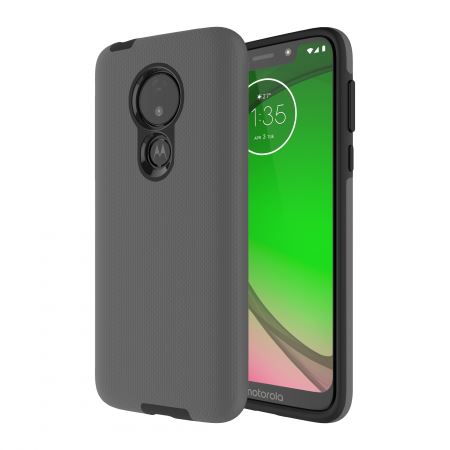 Axessorize PROTech Dual-Layered Anti-Shock Case with Military-Grade Durability for Motorola Moto G7 Power