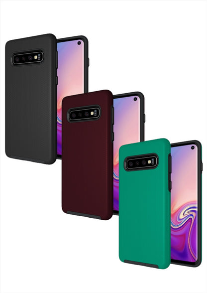 Axessorize PROTech Dual-Layered Anti-Shock Case with Military-Grade Durability for Samsung Galaxy S10