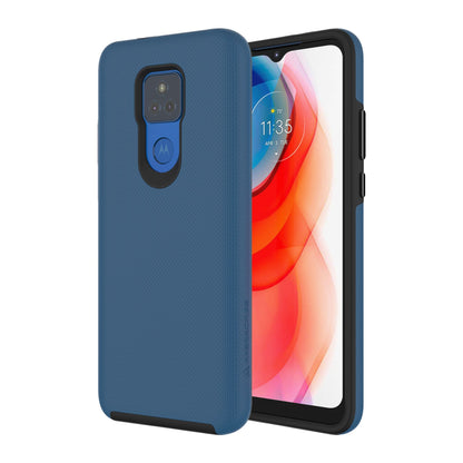 Axessorize PROTech Cobalt Blue Case & ARMORGlass Pack For Moto G Play (2021)