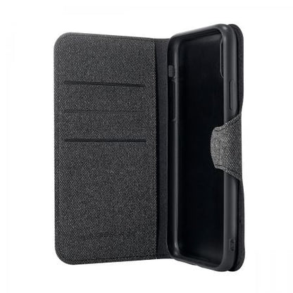 Axessorize LUXFolio Magnetic Fabric Folio Case for Apple iPhone X/XS