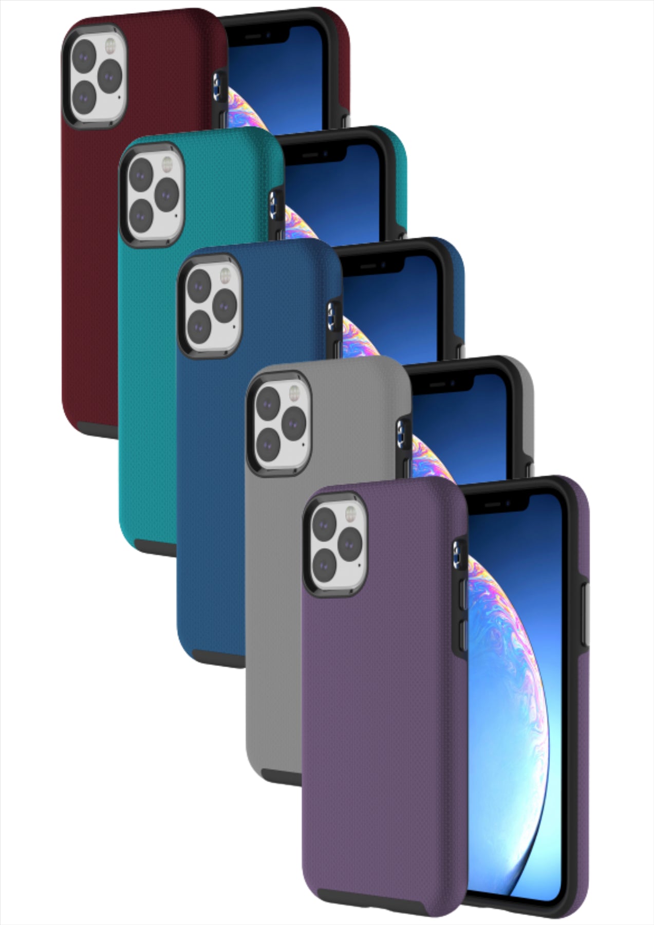 Axessorize PROTech Dual-Layered Anti-Shock Case with Military-Grade Durability for Apple iPhone 11 Pro