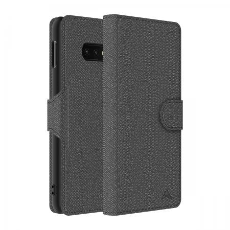 Axessorize LUXFolio Magnetic Fabric Folio Case for Samsung Galaxy S10e