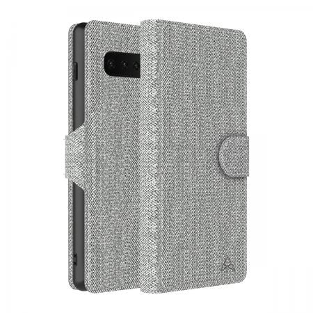 Axessorize LUXFolio Magnetic Fabric Folio Case for Samsung Galaxy S10