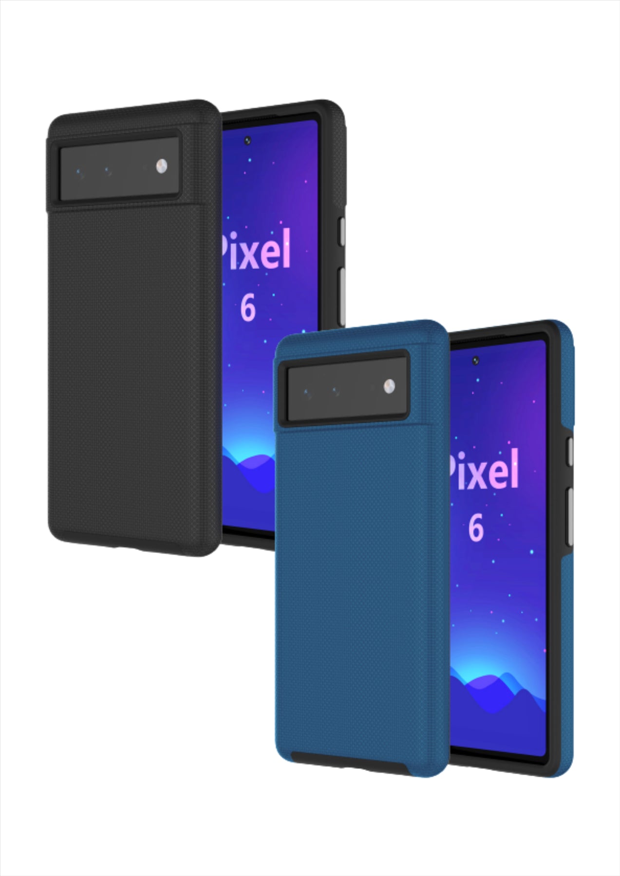 Axessorize PROTech Dual-Layered Anti-Shock Case with Military-Grade Durability for Google Pixel 6